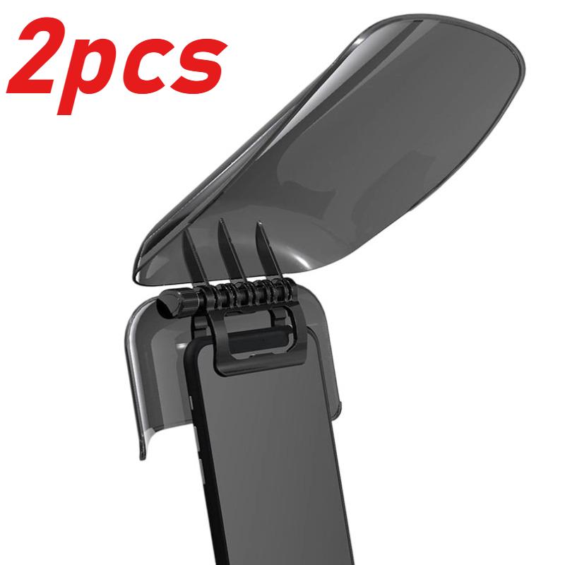 Rainproof Creative Premium Sun Hat Style Phone Mount Sun Shade Universal Fit Adjustable Extended Sun Visor Riding Gear Cycling