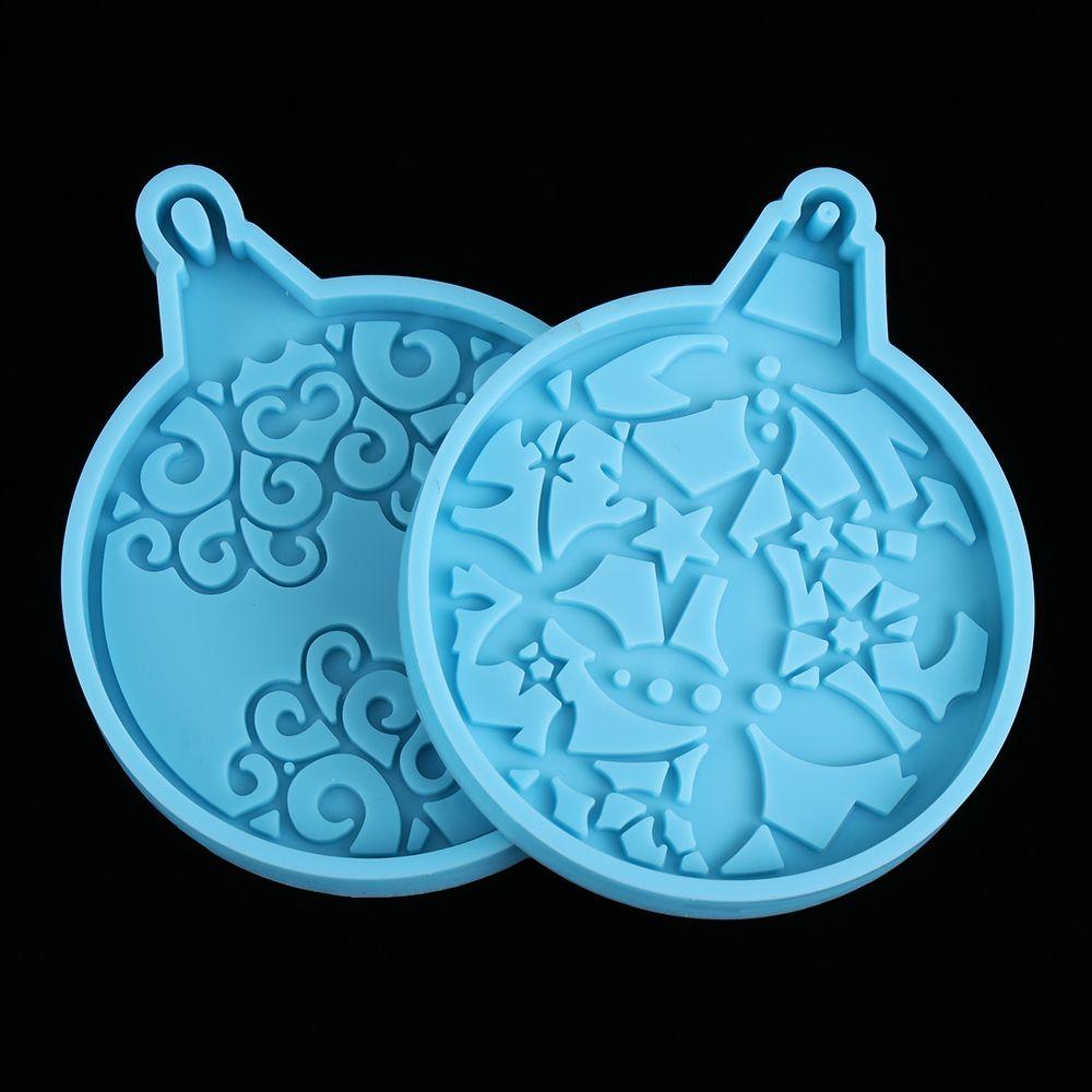 Candy Chocolate Cake Tools Jewelry Making Tool Christmas Ball Mold Silicone Moulds Keychain Molds