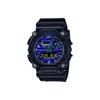 Casio LCD/Analog Dual Display Series Fashion Trend Quartz Movement Resin Strap Watch Men Watches Black GA-900VB-1APR