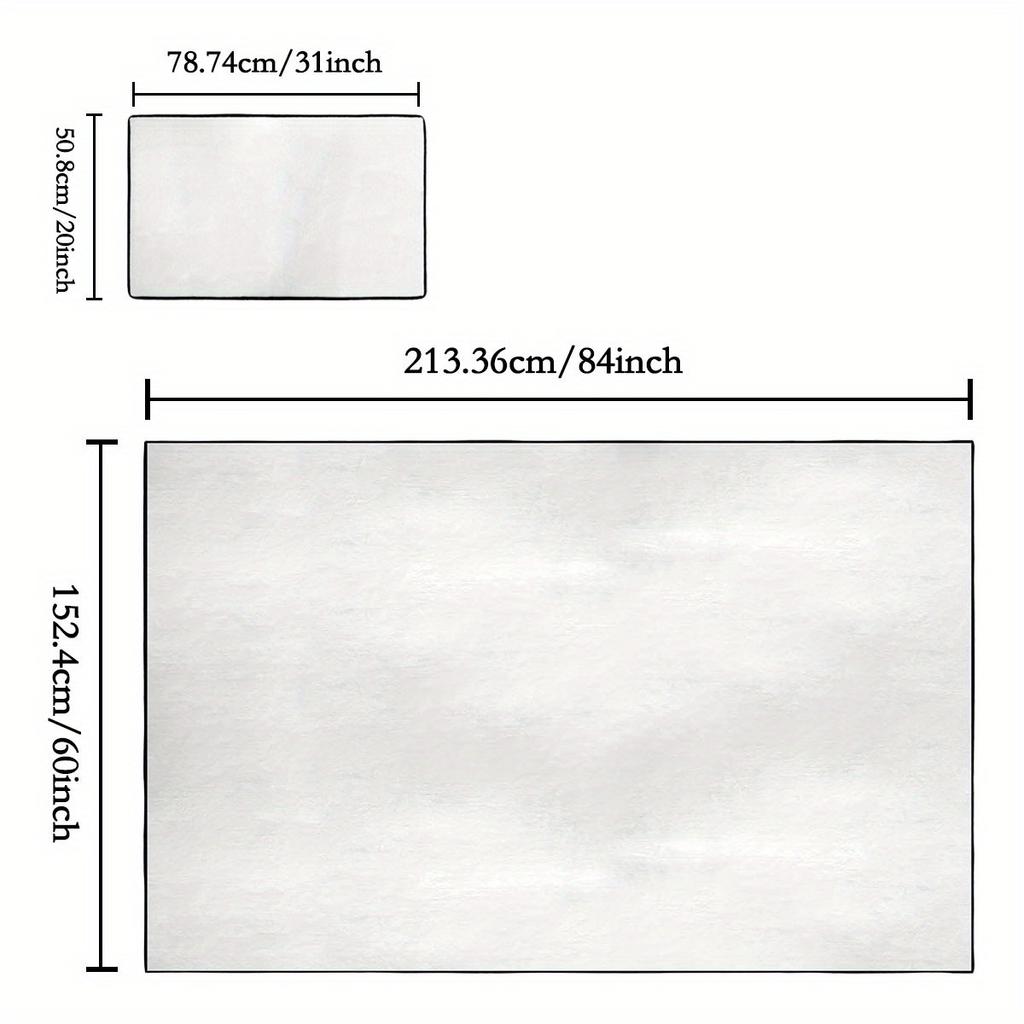 Large Area Mat Extra Large Non Slip Machine Washable Indoor Outdoor Floor Mat Soft Lightweight Living Room Patio Bedroom Front