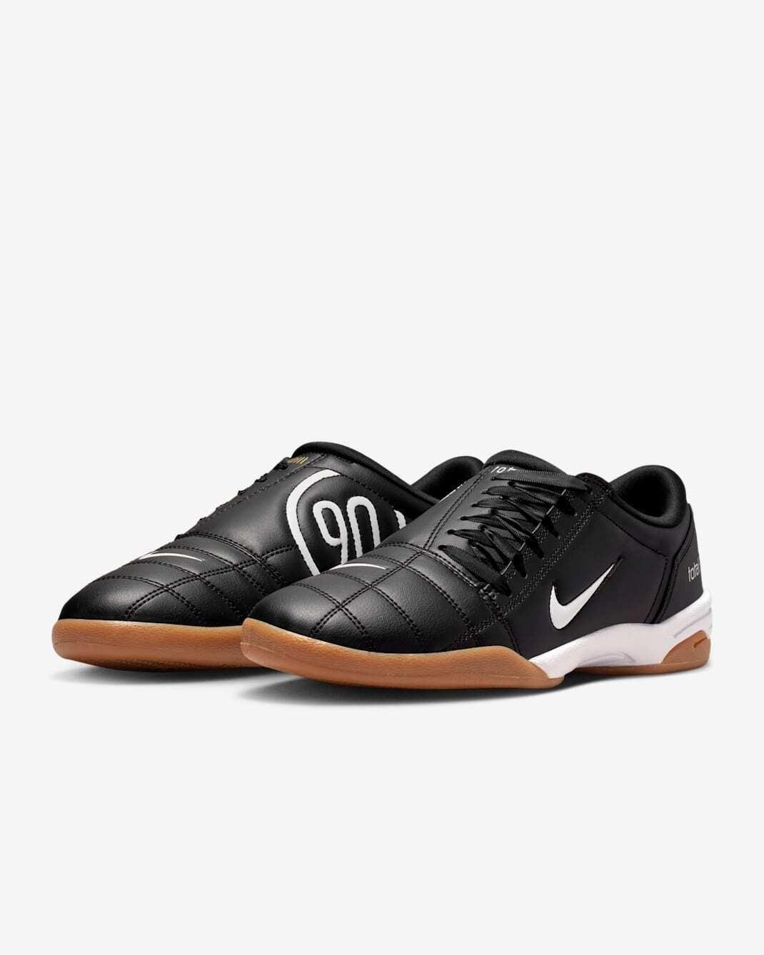 IO2387-001 Nike Total 90 3 BLACK WHITE-GUM MED BROWN-MTLC GOLD (Women s) 10W