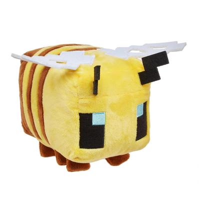 (Gul bi 35cm) Minecraft Plysdukke Blødt Legetøj Børnegave