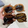 Women Sunglasses  Trendy Vintage Round Female Shades Eyewear Fashion Popular Ins Simple Retro Sun Glasses for Lady