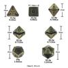 Multi-faceted Alloy Dice Game Props Educational Toys Club/Party Accessories