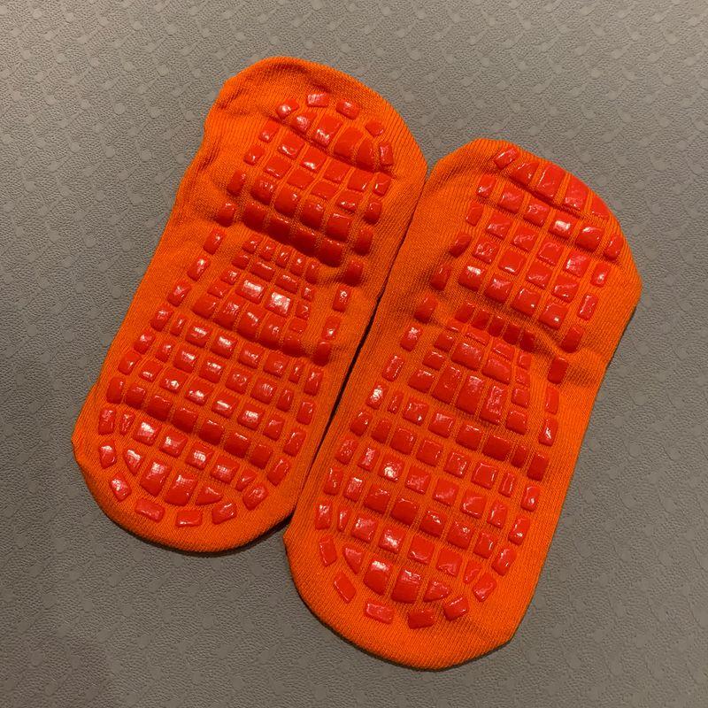 

BYU Run Professional Non-Slip Yoga Socks Children s Pilates Special Dance Fitness Sports Indoor Sports Socks BRIGHT ORANGE
