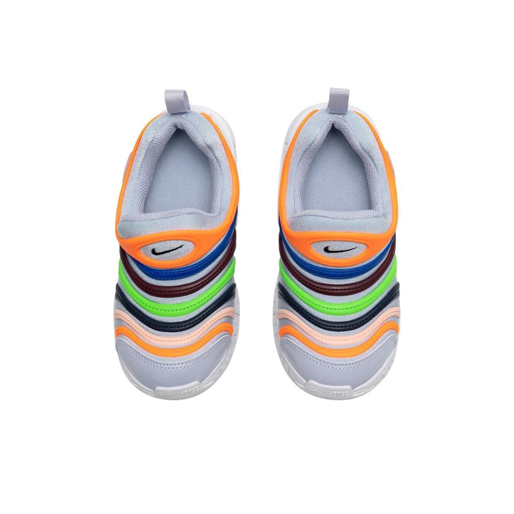 Nike Dynamo Free PS Ghost Black Total Orange Kids Sneakers 343738-032