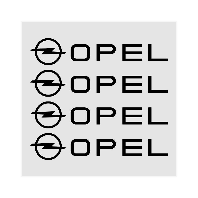 

4pcs Reflective Car Styling Wheel Rims Body Stickers Decoration Decals For Opel Astra h j k g Vectra c Insignia Corsa d c Zafira