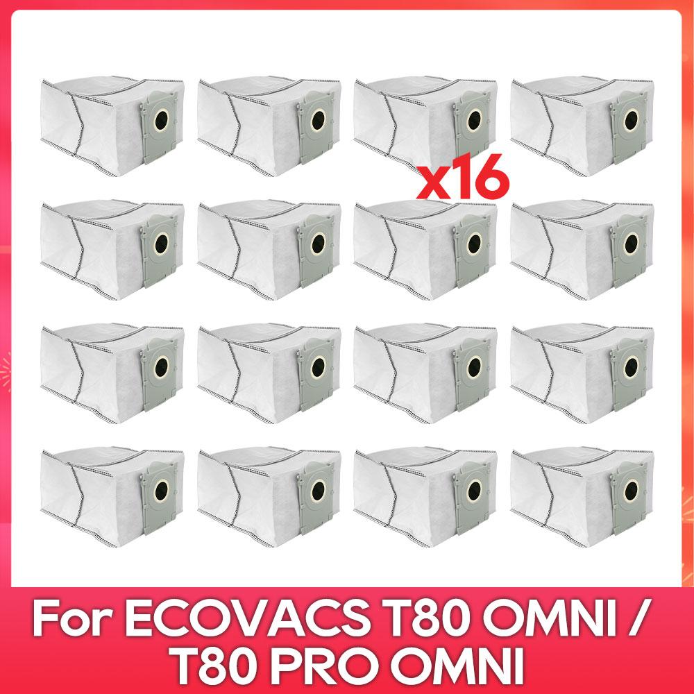 Fit For ( ECOVACS T80 PRO OMNI / T80 OMNI ) Vacuum Parts Main Roller Mop Cloth Side Brush Dust Bag HEPA Filter Accessories