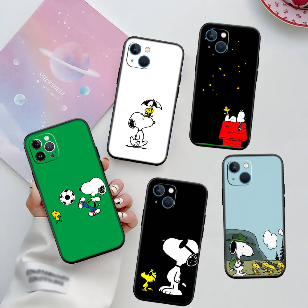 Cartoon Snoopy Case for Samsung A06 A35 A25 A24 A15 A05S A05 M55 M35 M15 A02 A12 A13 A10 A16 A20 A30 A22 A31 A32 A33 A42 A50