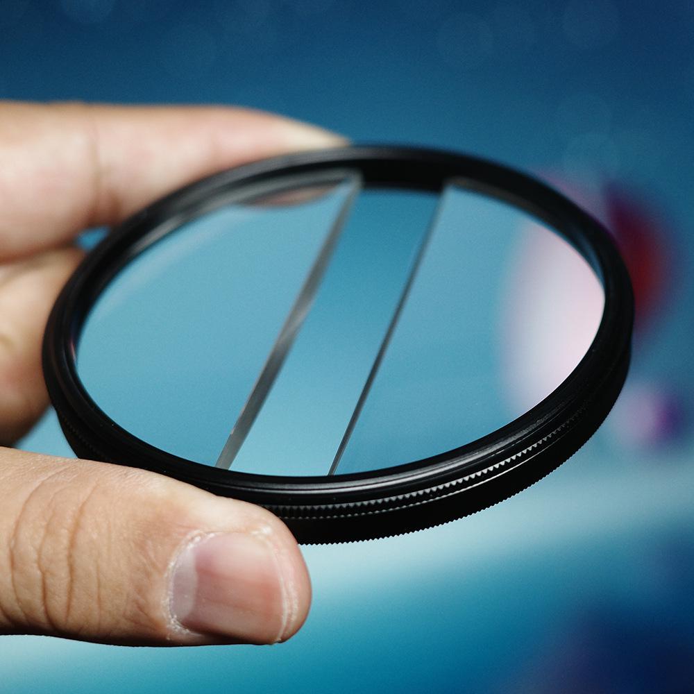 FF018 Filtro sfocatura primo piano per fotocamere SLR - Accessorio effetto speciale mezzaluna