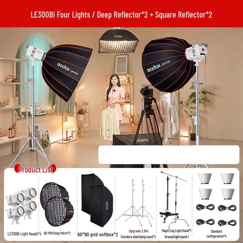 Godox LE300Bi Bi-color LED Continuous Light