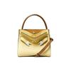 Lee Radziwill Petite Metal Buckle Adjustable Shoulder Strap Leather Shoulder Crossbody Bag Women's Lemon Yellow 154752-700