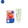 Lip & Hand Care Duo Set: Strawberry Lip Balm and Jasmine Hand Cream