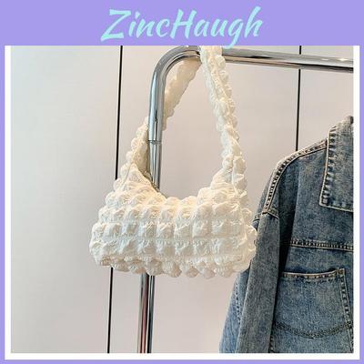 Cute Bubble Single Shoulder Bag For Daily Use With Zipper Closure And Polyester Lining