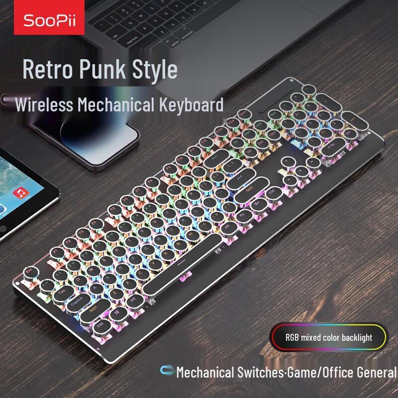 SooPii KB08 Multi-Mode Mechanical Keyboard
