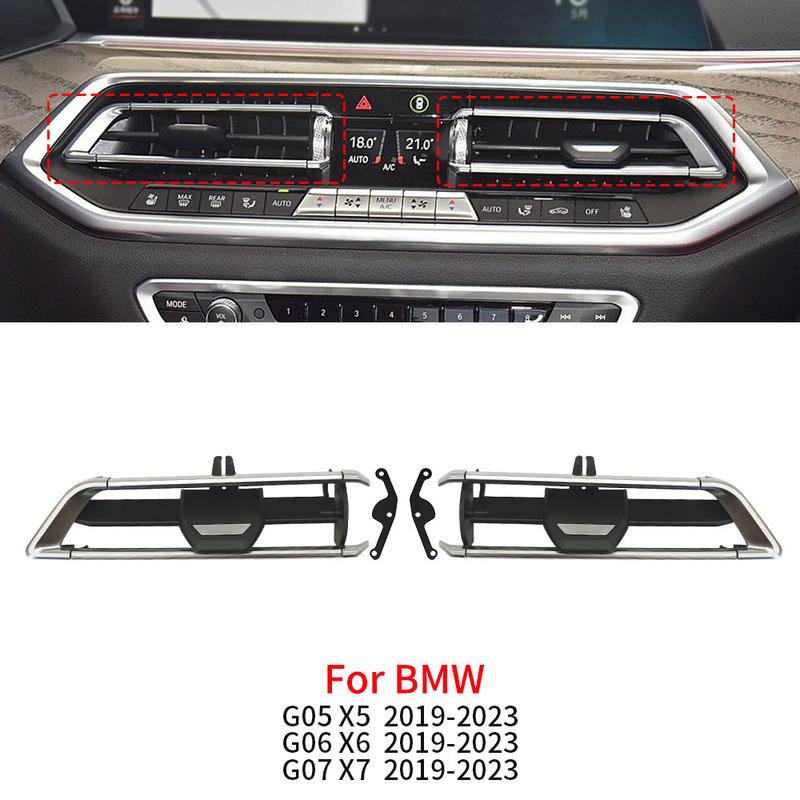 For BMW G05 G06 G07 Car Front Air Vent Grille Clip Trim Parts A/C Outlet Repair Kits For BMW X5 X6 X7 -