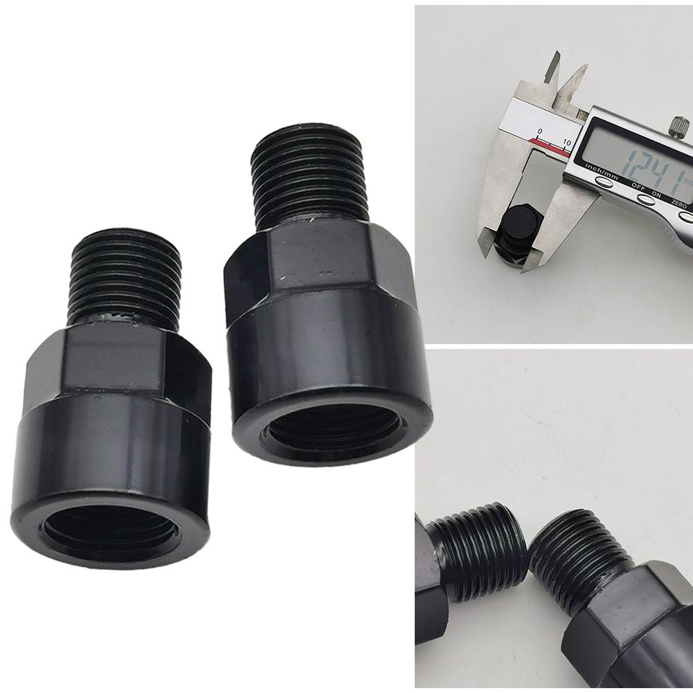 1pair Convert 1/2 Inch Cranks To 9/16 Inch Pedal With This Bicycle Pedal Adapter