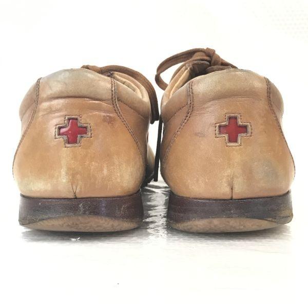 BALLY Leather Sneakers Men’s 7D 24.5-25.0 Brown FREENEW 104(USED)