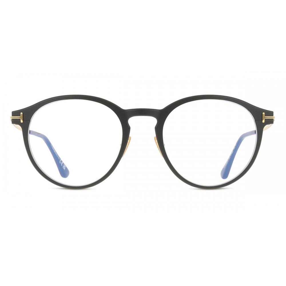 Tom Ford Ft6088 B 002 Blue Light Block Men Eyeglasses Matte Black/51-22-145