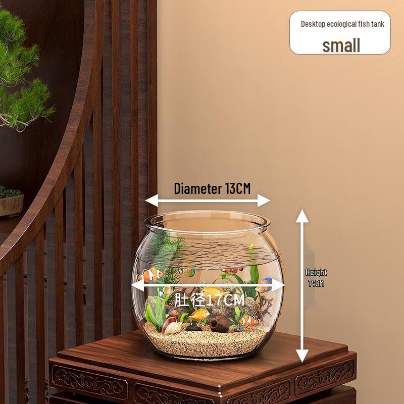 Gureide Runder Anti-Drop Öko-Fischbehälter