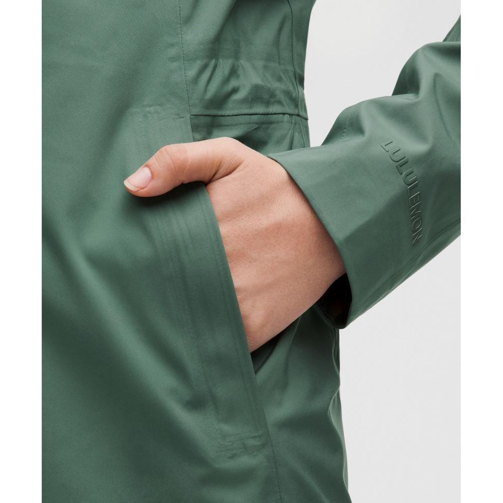 Lululemon Rain Rebel Jacket Medium Forest