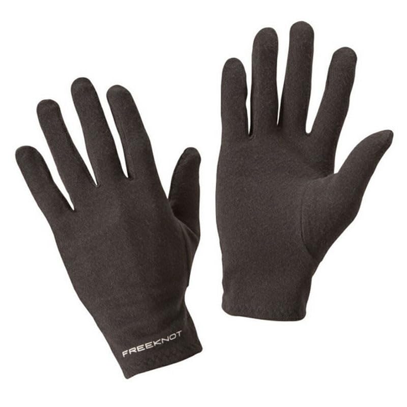 Free Knot Layer Tech Inner Full Photonic® Gloves, Finger, Small, Black, Y4612-S-90
