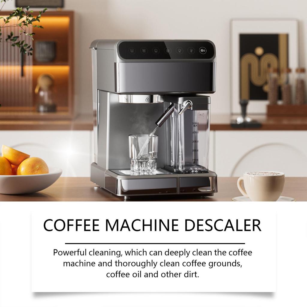 Jue-fish Coffee Machine Descaler Specialized Cleaning Agent for Coffee Machines Limescale Stain Cleaner & Refresher 100ml