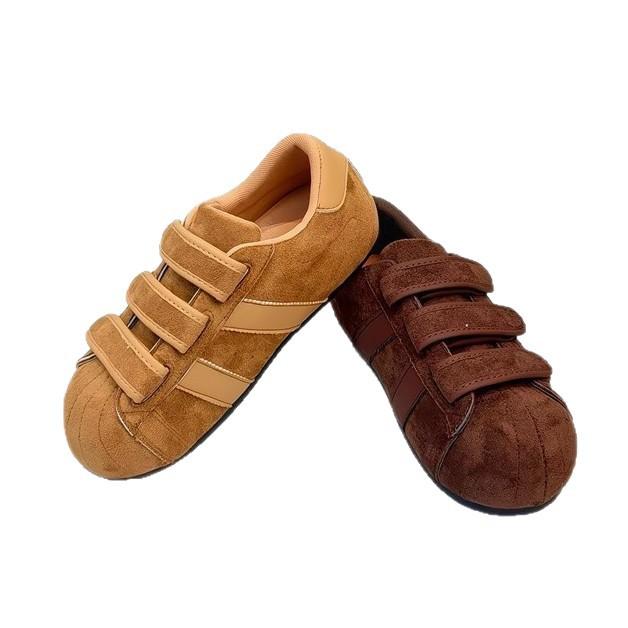 Platform shell head board shoes women's autumn new ugly cute big head bread shoes versatile flat bottom casual