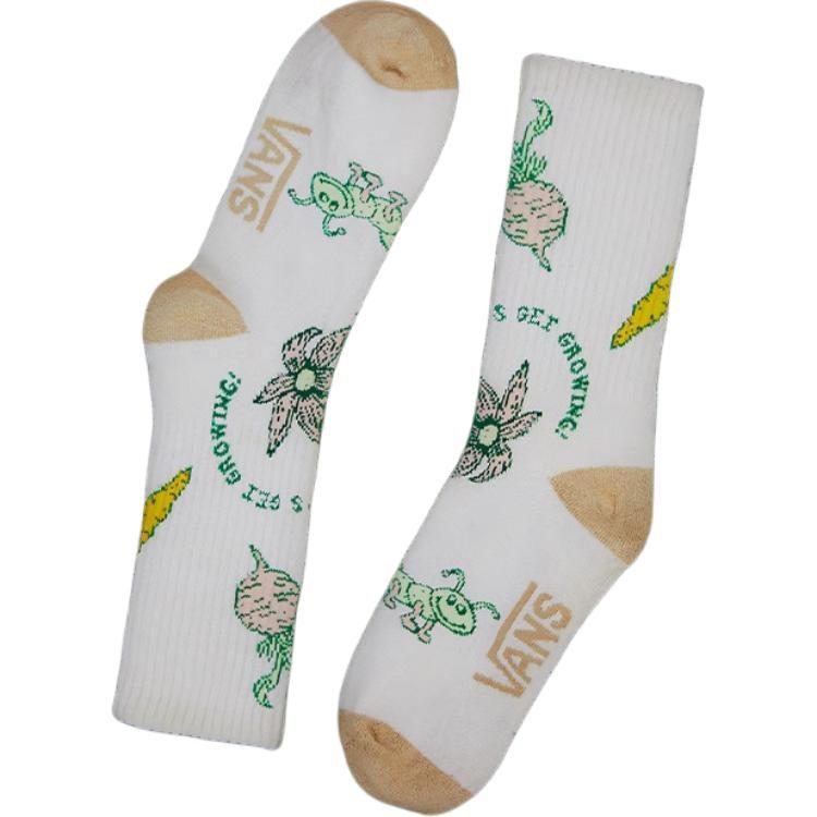 Vans Crew Socks Women's 1 Pack Ecru VN0007A3FS8
