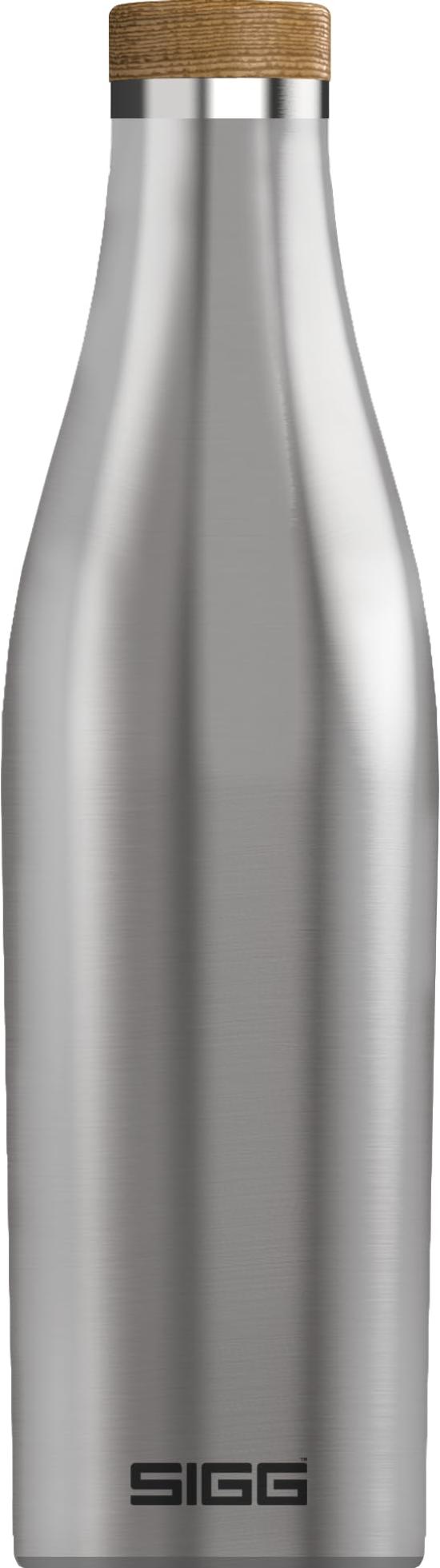 

[Authentic Japanese Product] SIGG Meridian 0.5L Brushed Stainless Steel Vacuum Insulated Bottle, Keeps Hot or Cold, Highly Airtight, Leak-Resistant,