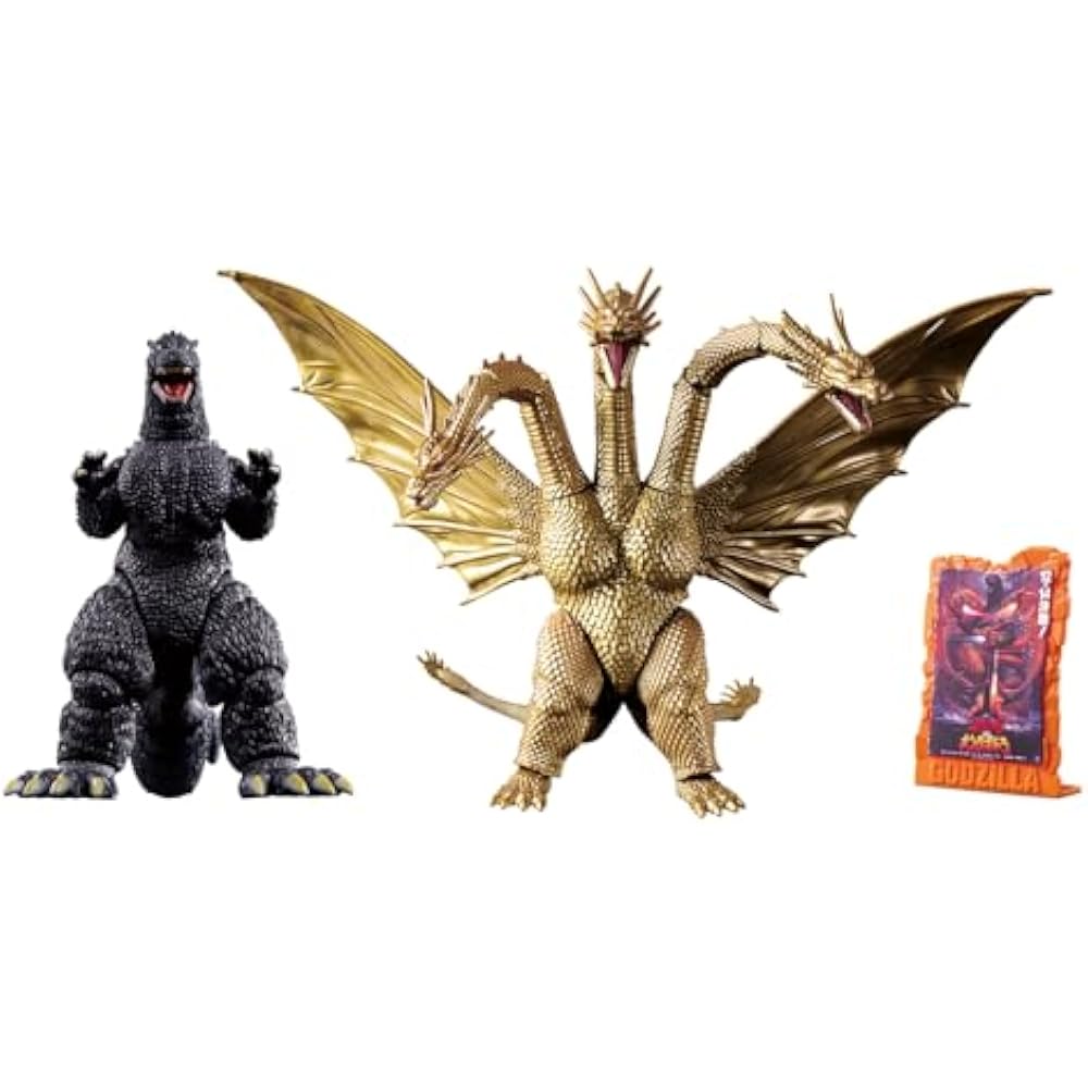 [BANDAI (BANDAI)] Godzilla Action Figure Godzilla (1991) Vs. King Ghidorah (1991) Battle Set for ...