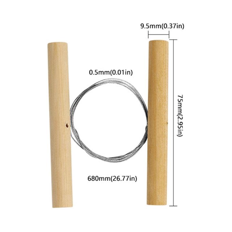 Multifunctional Pottery Tools Pottery Carving Tool Wood Clay Sculpting Tool Wire Clay Cutter Clay Modeling Shaping Tool