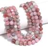 1 Filo 6/8/10mm Perline di Pietra Naturale Giada Colorata Rotonde Lente Distanziatrici Per Creazione Gioielli Braccialetti Fai da Te Collane Accessori