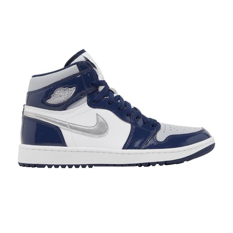 Jordan 1 Retro High Golf Patent Midnight Navy 36