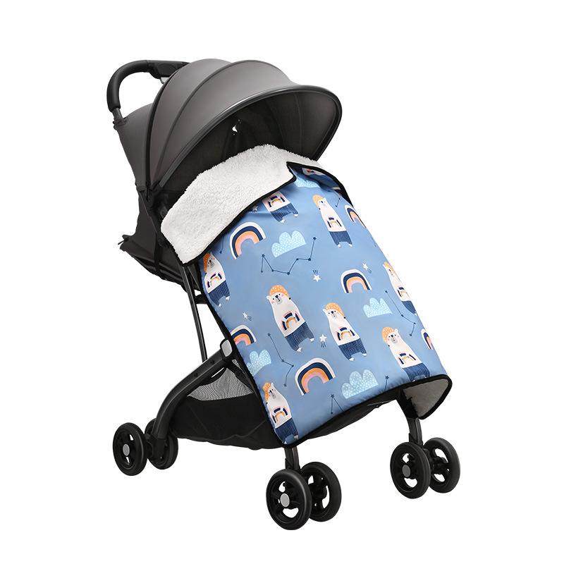 Stroller windproof blanket Stroller blanket Windproof waterproof Go out convenient to keep warm