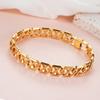 Japanisches Zeichen Armband 316 Edelstahl Herrenarmband Vakuum 18K Gold Handgefertigt Feine Politur Armband