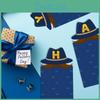 Theme Father Day Hat Pattern Creativity Paper Photo Banner Party Decoration Prop