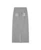 REST&RECREATION Sweat Maxi Skirt - Gray