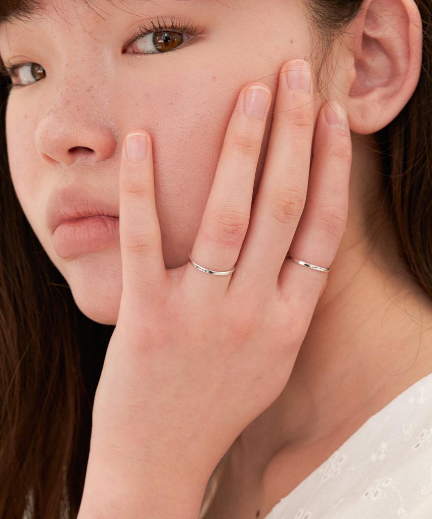 Obla Slim Melting Ring Set (2Pcs) Jr005