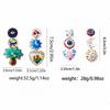 Flower Geometric Stud Earrings Charm Bohemian Dangle Earring  Holiday