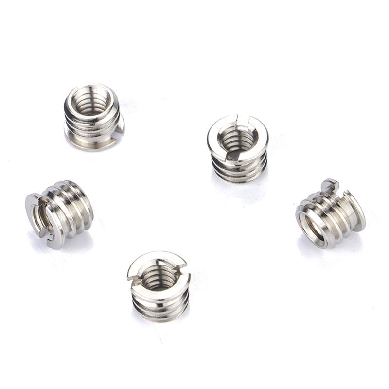 1/4 To 3/8 Inch Universal Camera Adapter Conversion Screw Nut Tripod Monopod Ballhead Mount Accessories