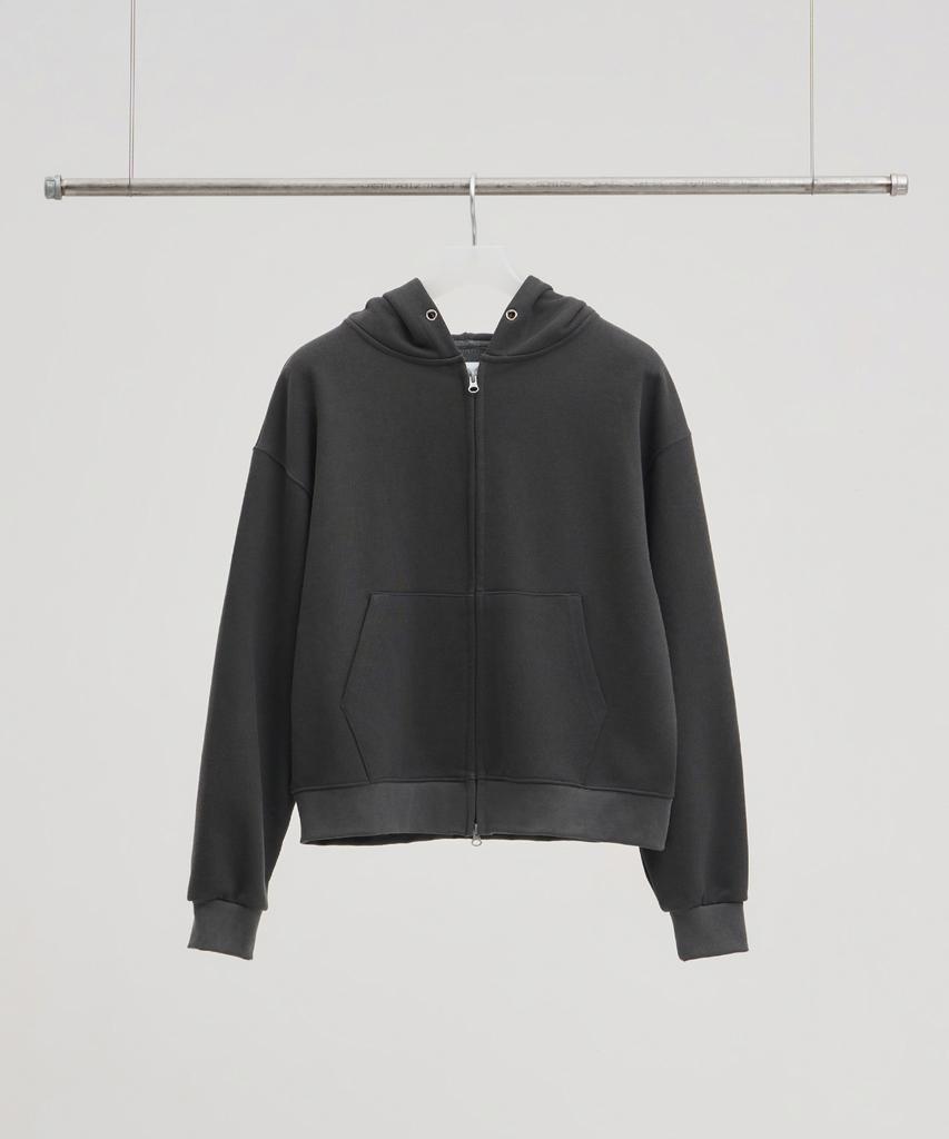 Xero Pigment Crop Zip-Up Hoodie