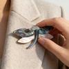 Shell Dragonfly Cartoon Brooch With Handcrafted Inlay For Girls And Women