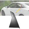 Door Window Pillar Posts Cover Trim Rear Pillar Molding Garnish Trim for Honda Civic 2016 2017 2018 2019 2020 2021 (Left (Driver) Side)