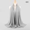 Lain Pearl Bubble Chiffon Diamond Rhinestone Shawl Scarf High Quality Shimmer Beads Headband Wrap Foulard Muslim Hijab Sjaal