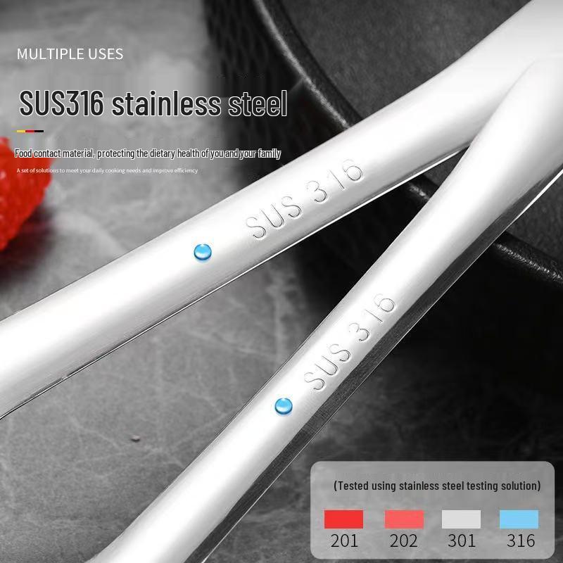 316 Stainless Steel Children's Deepened Round Spoon - Ideal for Soup, Eating, and Dessert.