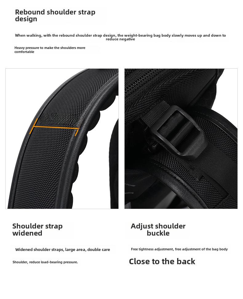 Men's High-End Genuine Leather Large Capacity Laptop Backpack for Business and Travel