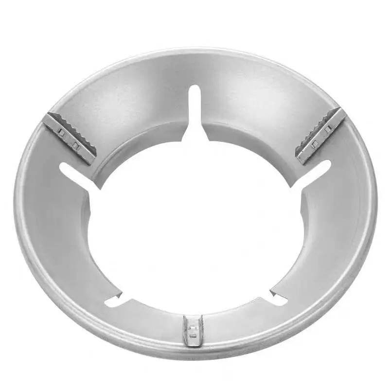 Home Gas Stove Fire Wind Proof Energy Saver Cover Wind Shield Bracket Disk Fire Reflection Windproof Stand Kitchen Cooker Cover
