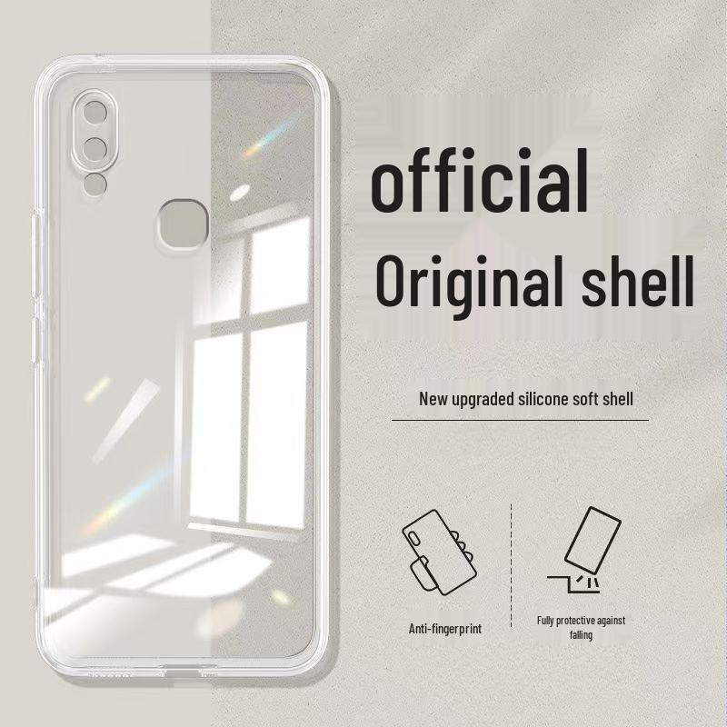 Vivo NEX Rear Fingerprint Case: Solid Color Liquid Silicone Anti-drop Soft Cover
