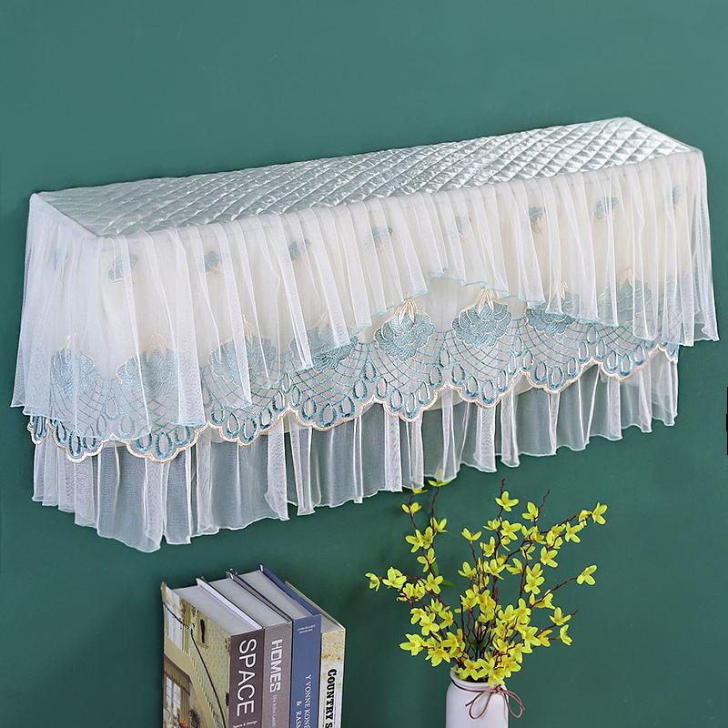 

Большой размер кружевной подвесной кондиционер пылезащитный чехол все включено кондиционер защитный роскошный вышитый домашний декор 1-1.5p